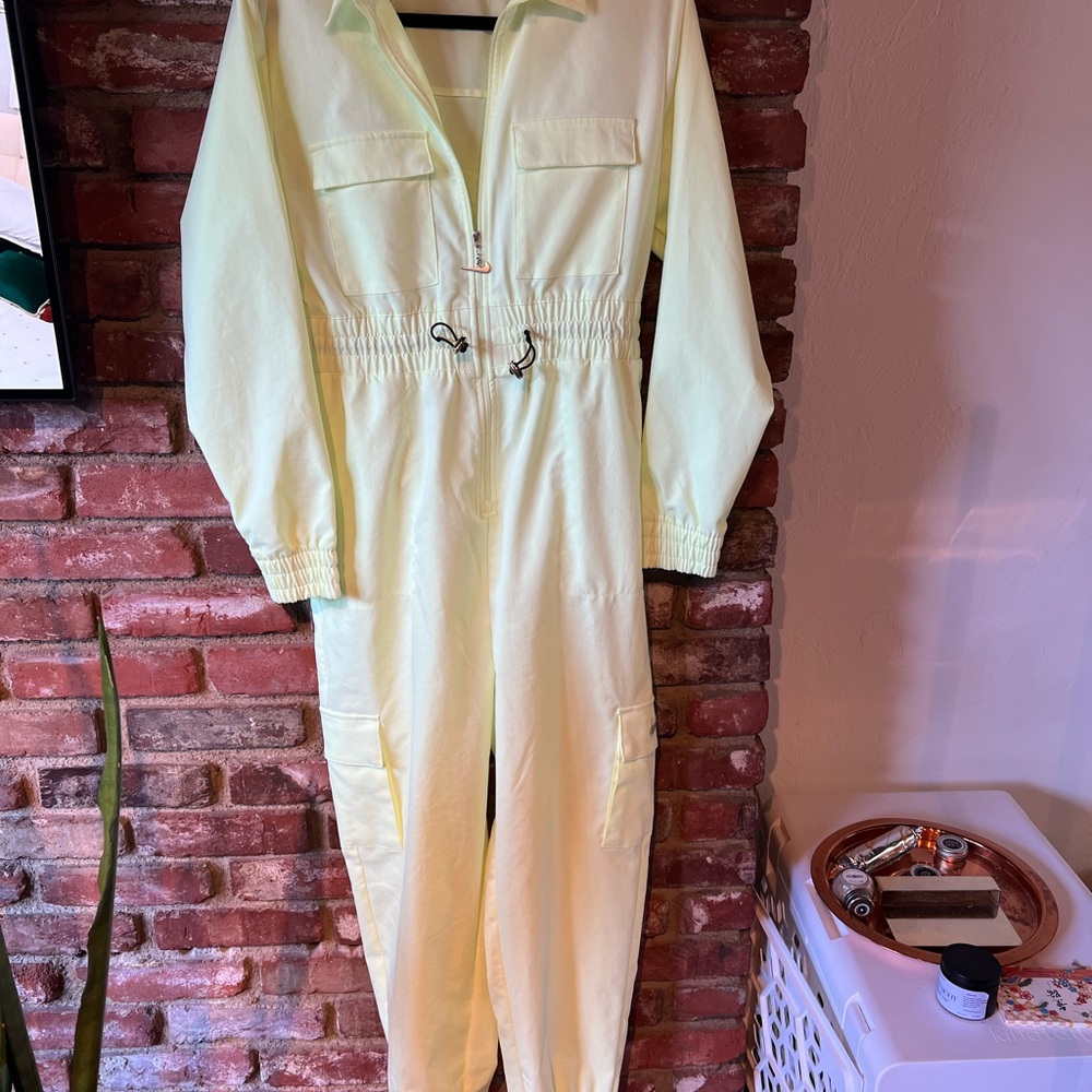 Nike Women's Yellow Jumpsuit